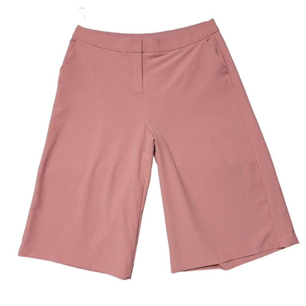 Lane Bryant "The Allie" Wide Leg, Coral Color, Cropped Pants, Size 20R